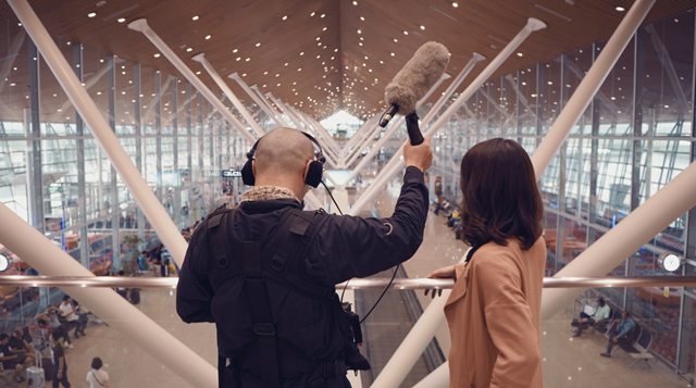 Bella and Soundman at KLIA