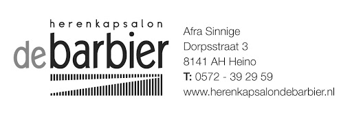 Herenkapsalon De Barbier logo