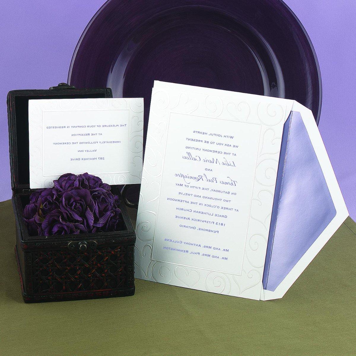 wedding invitation front