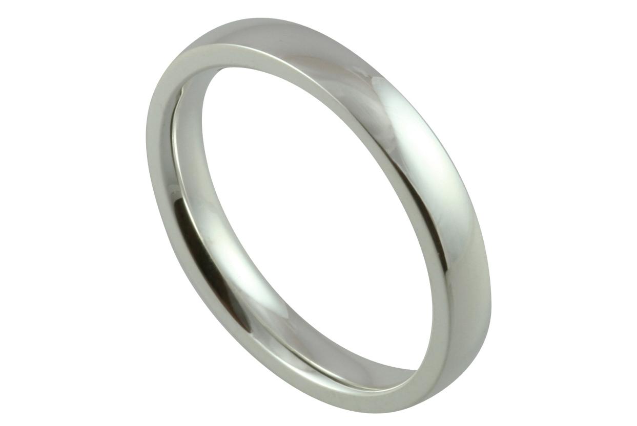 Modern Court Wedding Ring