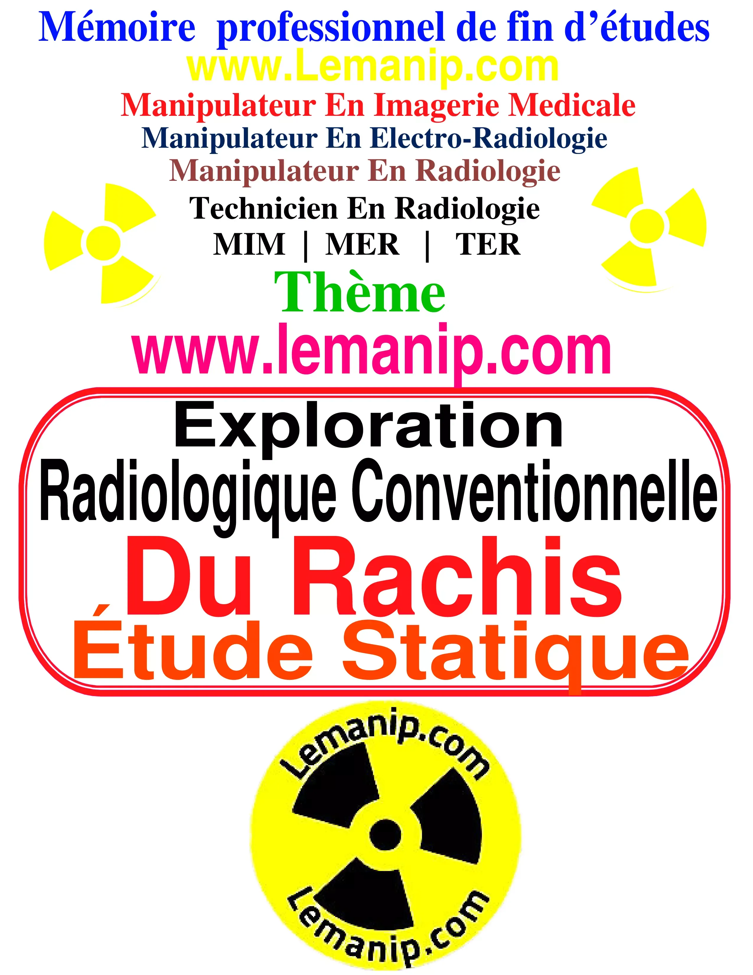 Mémoire Manipulateur En Radiologie 39