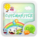 GO SMS Pro CuteMonster ThemeEX apk