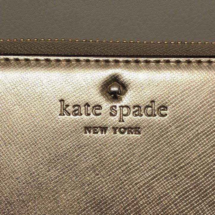 Kate Spade Gold Wristlet