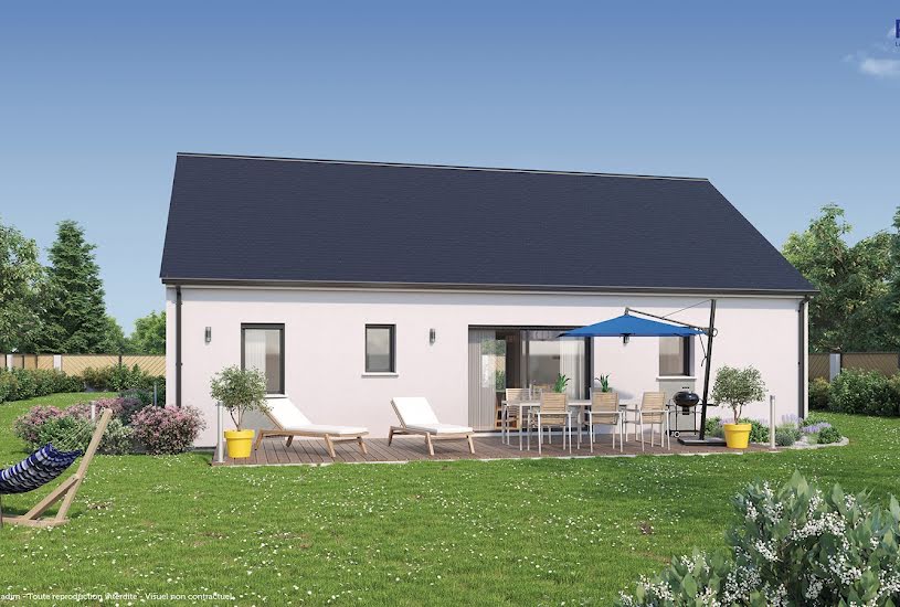  Vente Terrain + Maison - Terrain : 400m² - Maison : 82m² à Montoir-de-Bretagne (44550) 