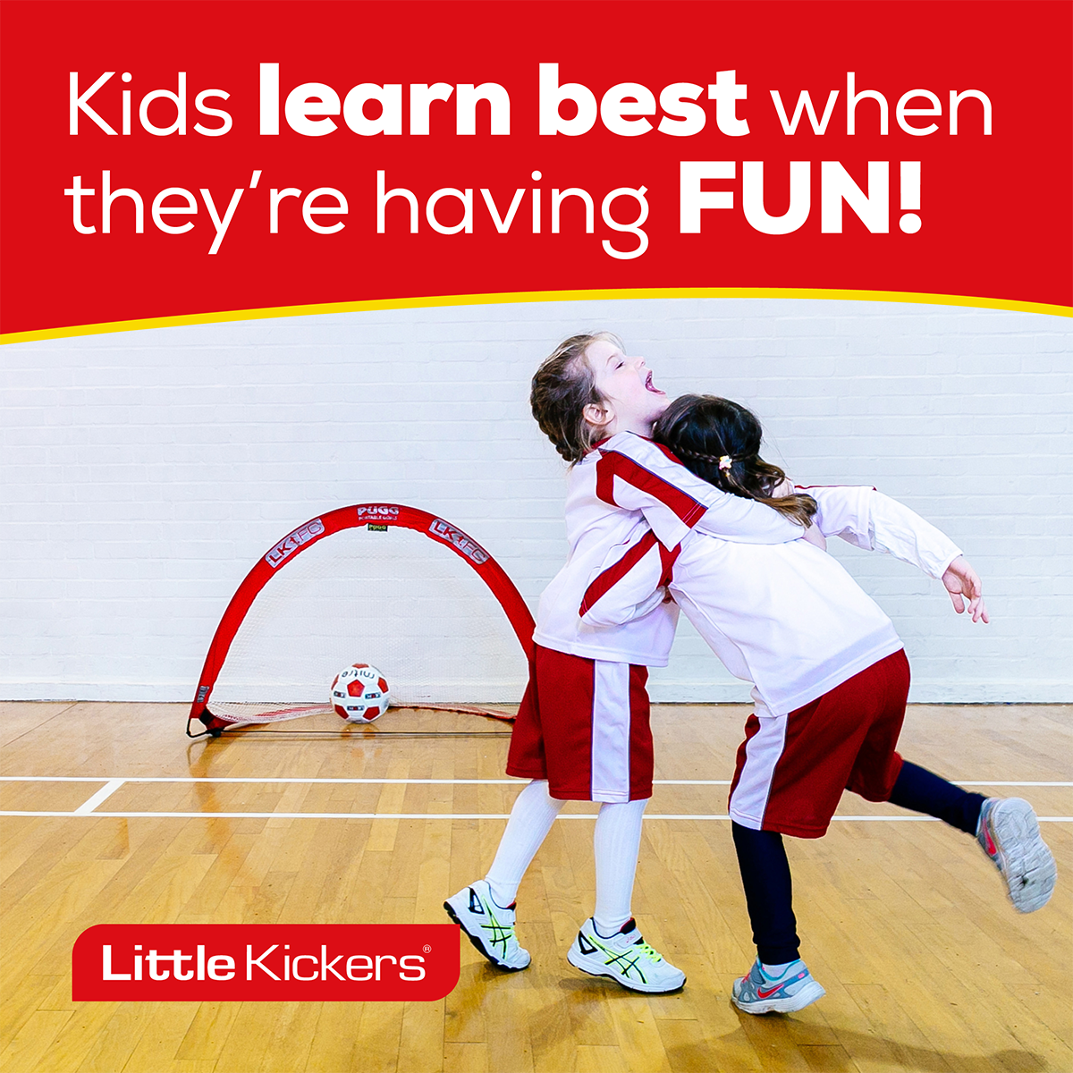 Little Kickers: aprender Inglês a jogar futebol