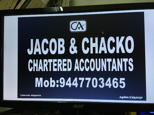 JACOB & CHACKO, First Floor Kalpaka Building,, Opp. Hercules Maruti, Kalarcode,, Alappuzha, Kerala 688003, India, Accountant, state KL