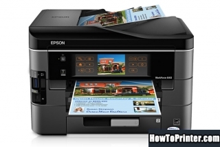 Reset Epson WorkForce 840 printer by Epson Waste Ink Pad Counters resetter