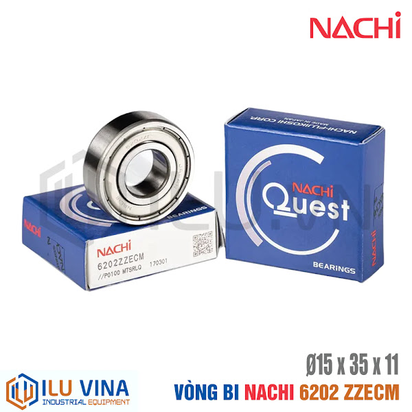 6202-2NSE9CM - Vòng bi, Bạc đạn, Bearing  Nachi 6202-2NSE9CM