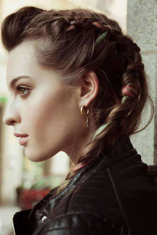 Punk Rock Hairstyles For Long Hair Fashionre