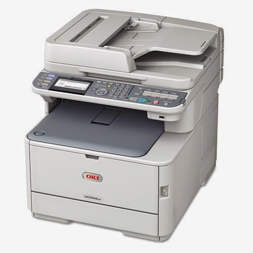  MC562w Wireless Multifunction Color Laser Printer, Copy/Fax/Print/Scan