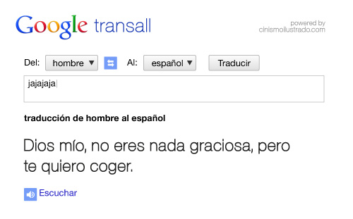 Google Transall Hombre