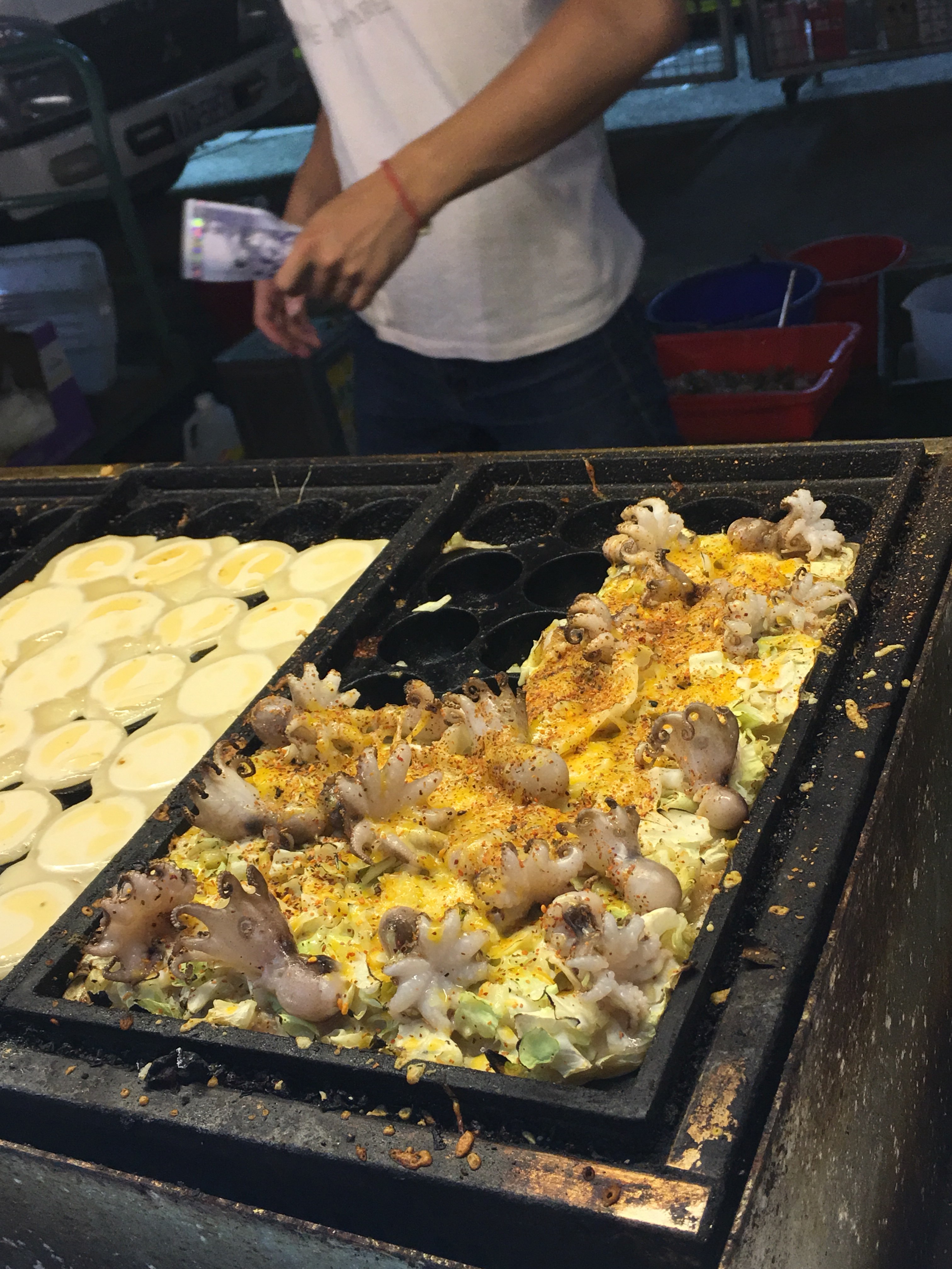 Taiwan street food seafood