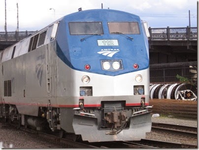 IMG_6674 Amtrak P42DC #112 at Union Station in Portland, Oregon on May 27, 2007