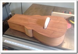 Hurdy Gurdy in process