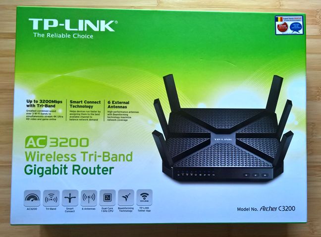 TP-LINK AC3200, TP-LINK Archer C3200, inalámbrico, tribanda, enrutador