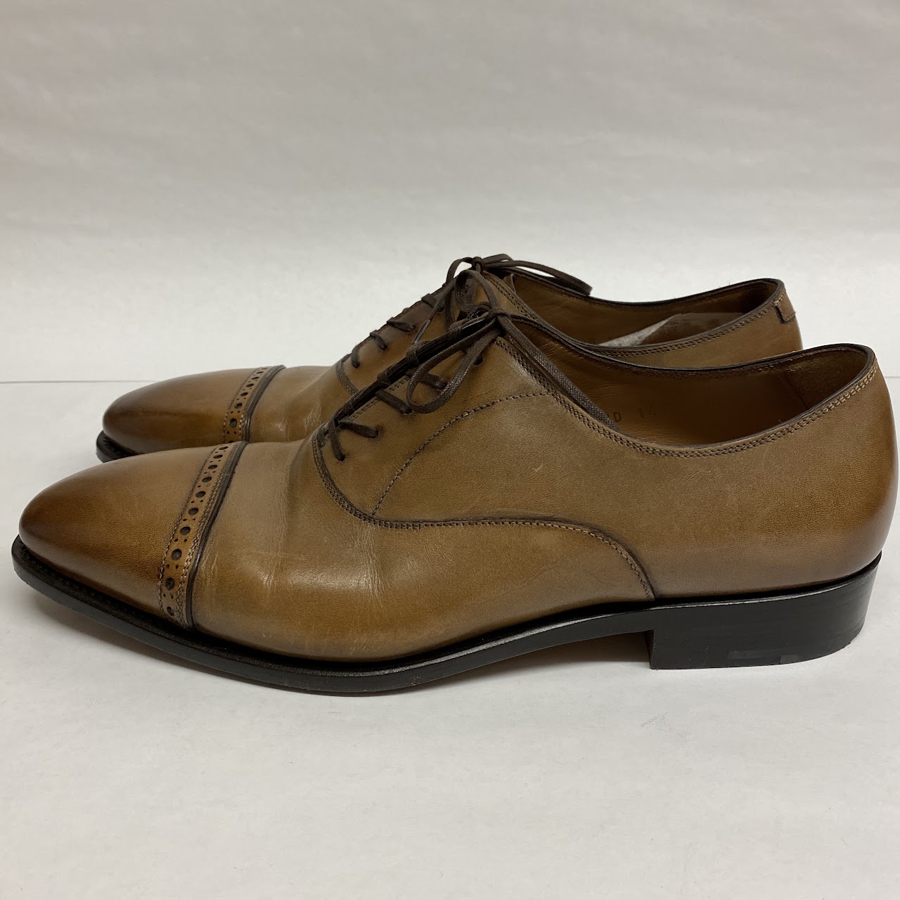 Salvatore Ferragamo Leather Oxford Shoes