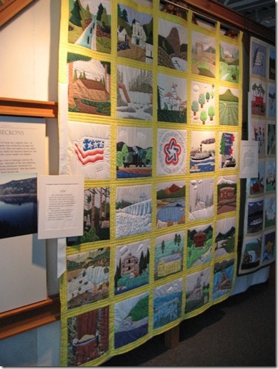 IMG_7959 1976 United States Bicentennial Quilt at the Columbia Gorge Interpretive Center Museum in Stevenson, Washington on July 3, 2009