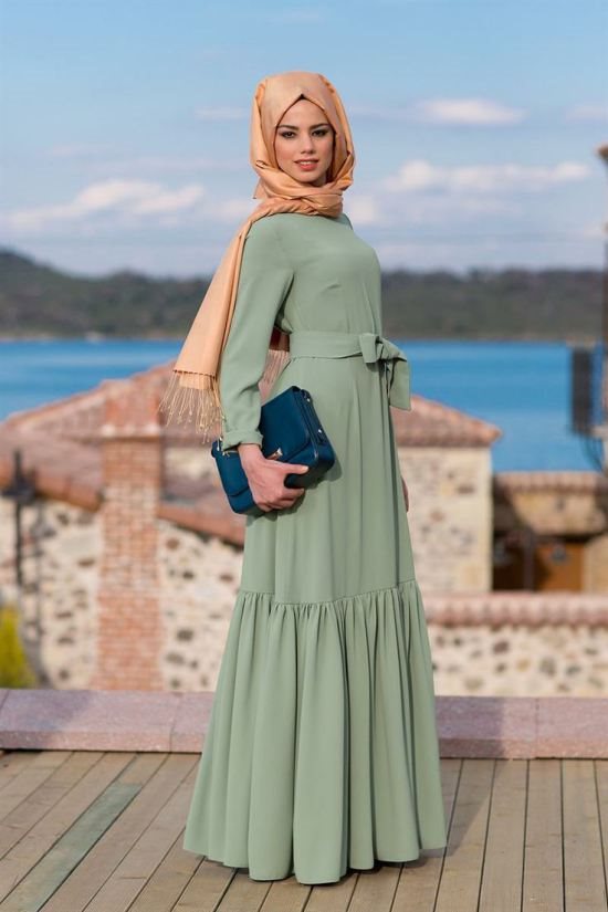 short frock with hijab