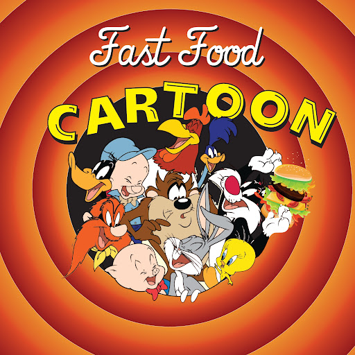 Cartoon Fast Food logo