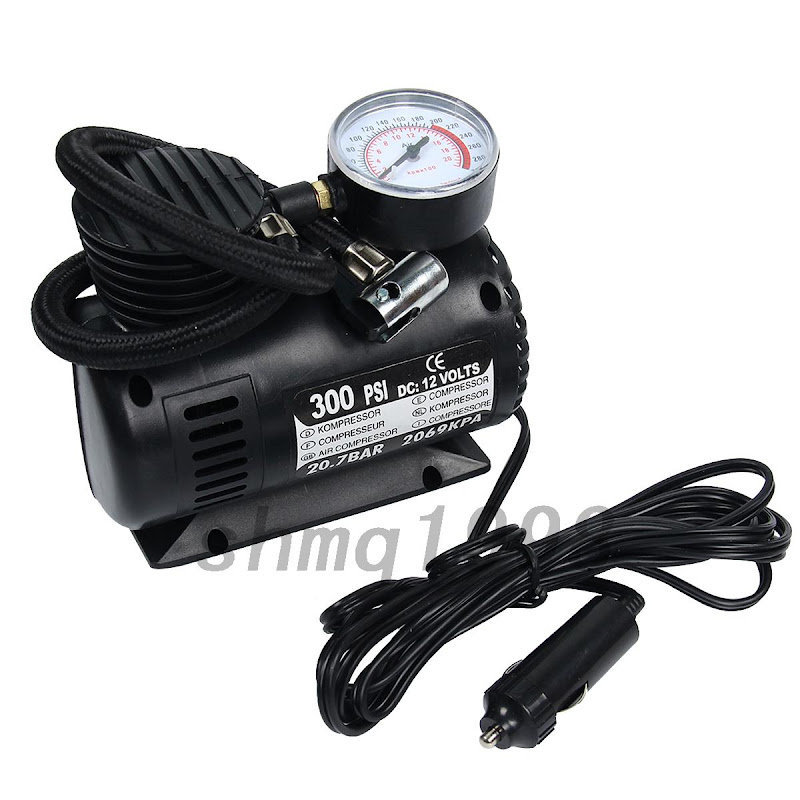Sale 12v Electric Car Tyre Air Compressor Pressure Pump