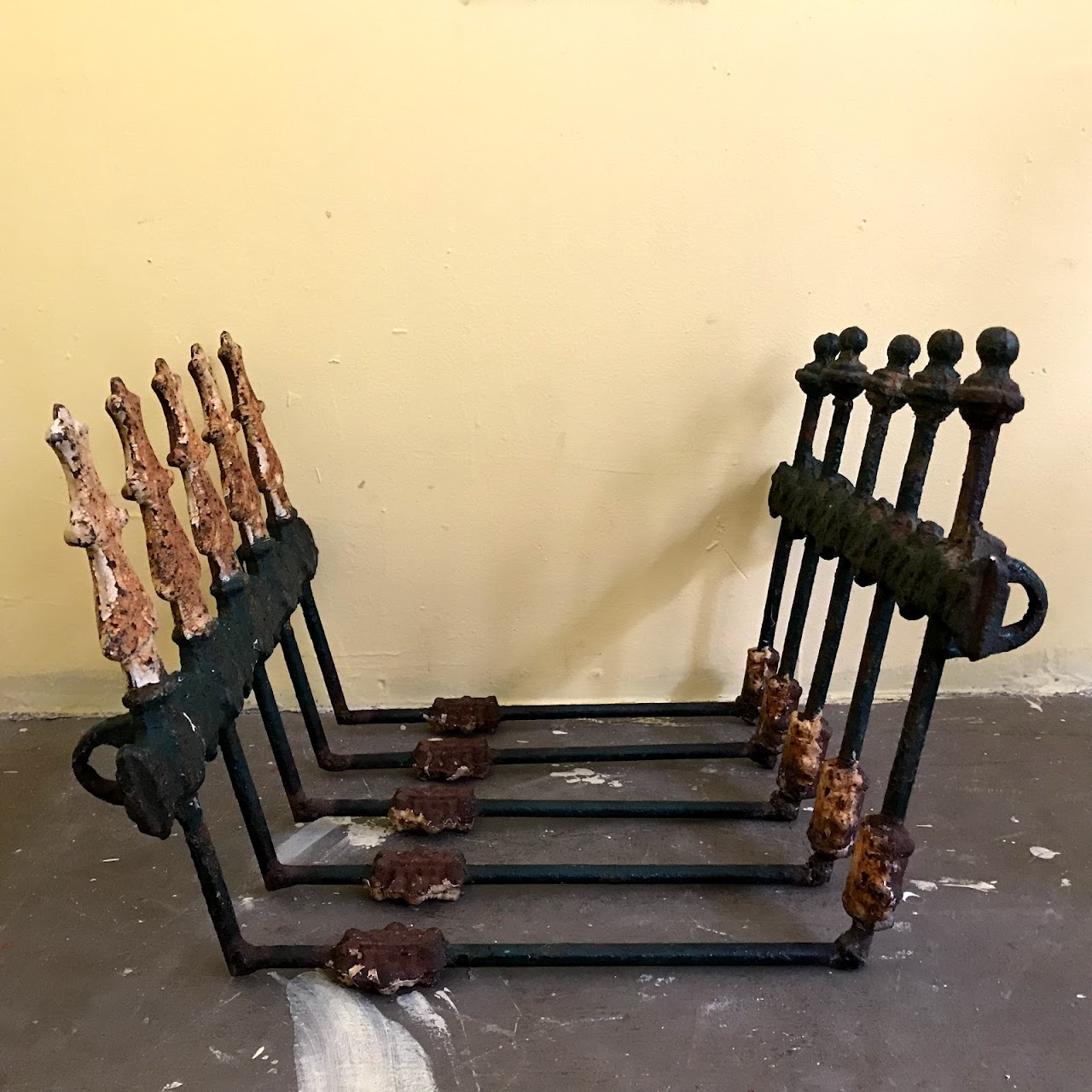 Wrought Iron Fireplace Grate