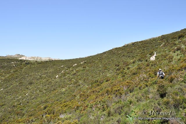 Cruz del Romero por el Canuto del risco blanco