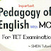 English Pedagogy With Important MCQ Download