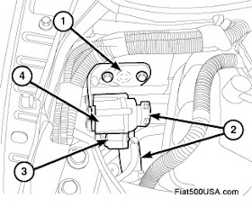 Fiat 500 Abarth After-Run Coolant Pump