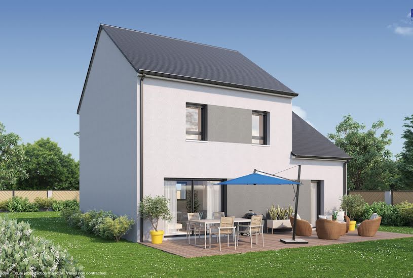  Vente Terrain + Maison - Terrain : 350m² - Maison : 100m² à Saint-Denis-sur-Loire (41000) 