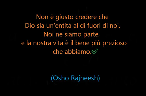 ✅ (Osho Rajneesh)