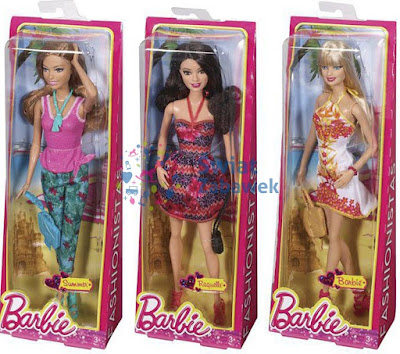 Barbie sắc màu nhiệt đới Barbie Fashionistas