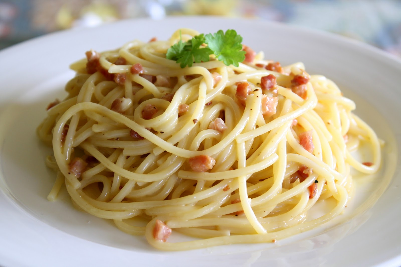 mon petit chou-fleur: Spaghetti alla Carbonara