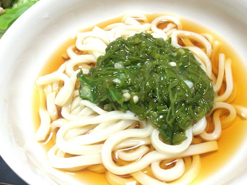 めかぶおくらうどん