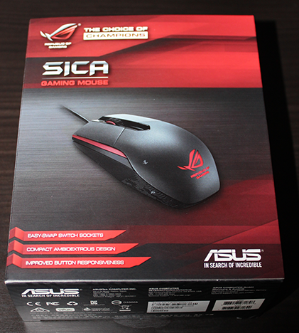 ASUS, Sica, Republic of Gamers, muis, review, gaming