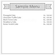 Chander Bakery menu 1