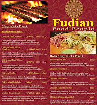 Fudian menu 1