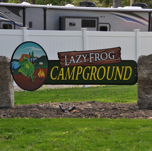 Lazy Frog Campground logo