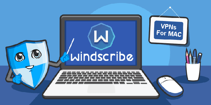 Anuncio de la aplicación Windscribe