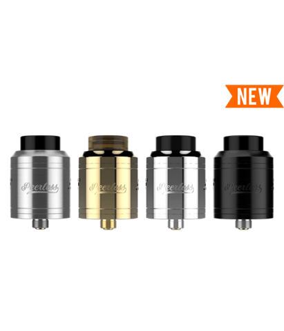 peerless rda thumb%255B2%255D - 【海外】「24mm Geekvape Peerless RDA スペシャルエディション」「228W Joyetech CUBOID TAP フルキット」「Aspire Eliteキット」「Tesla Invader 2/3 Box Mod 240W/360W」など