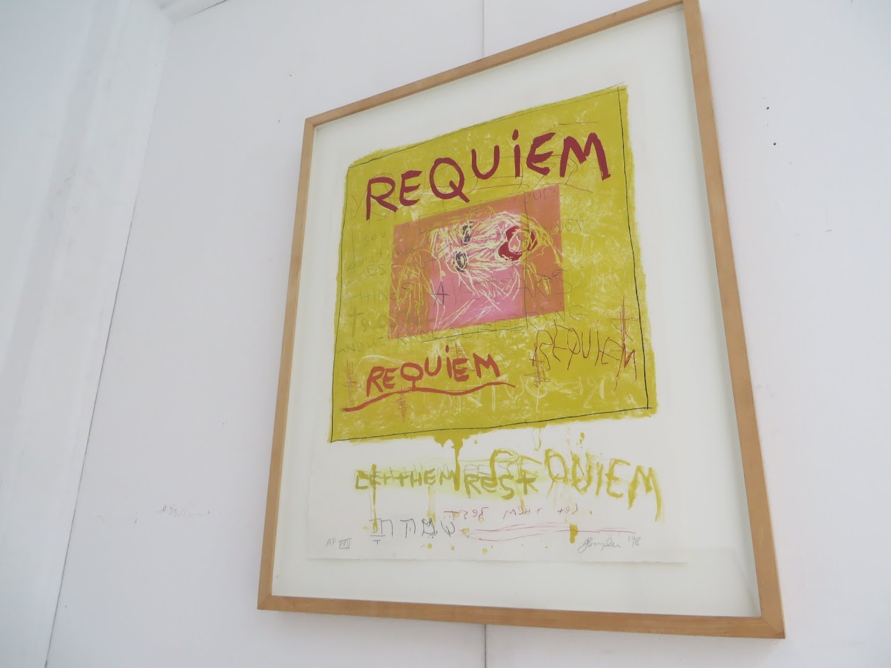 Joan Snyder Requiem Print