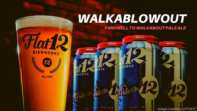 Flat12 Bierwerks Saying Farewell To Walkabout Pale Ale