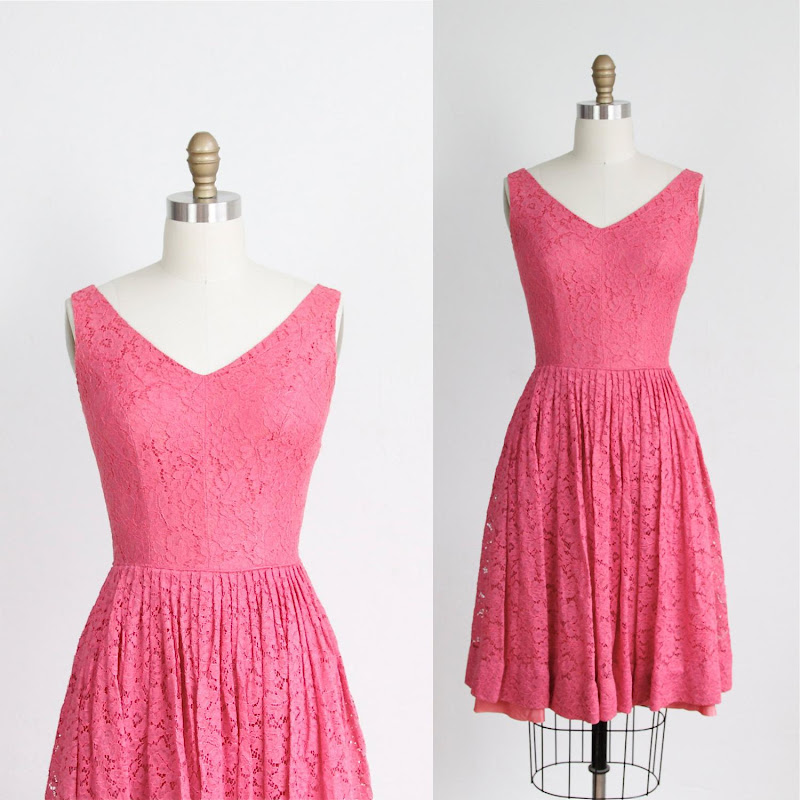 ON LOAN Bubblegum Pink Lace title=