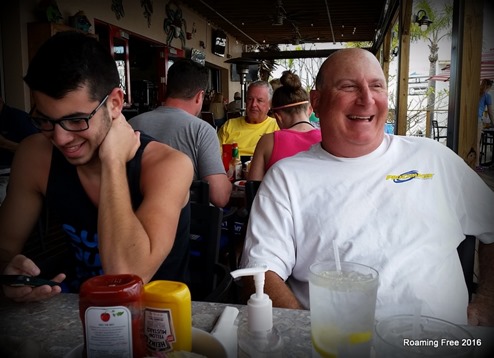 Lunch at the Salty Dog Cafe