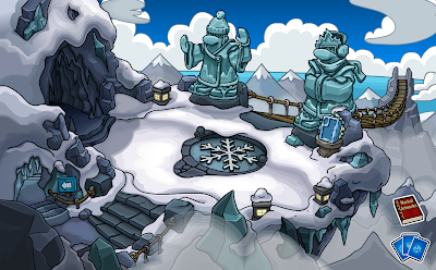 Club Penguin Rooms: The Snow Dojo