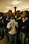 An all girls school in Soweto, South Africa An all girls school in Soweto, South Africa