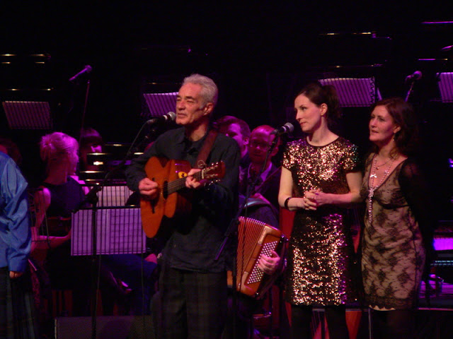 (l-r) Rod Patterson, Julie Fowlis, Karen Matheson