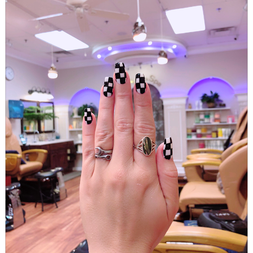 V Nails & Spa logo