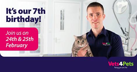 Vets4Pets - Bishopbriggs logo