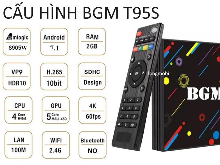 Bgm tv box ram 2gb gia re