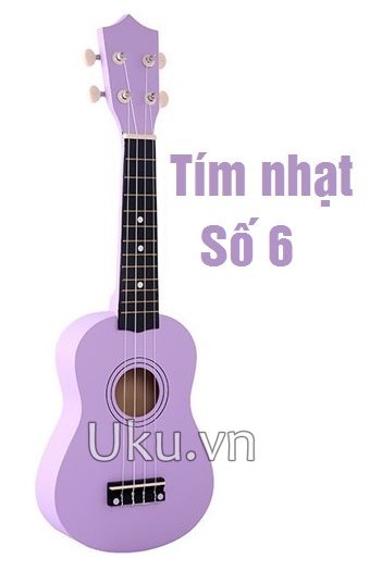 đàn ukulele màu tím nhạt